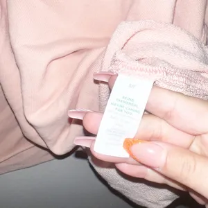 Aerie oversized light pink/peach “after sunset” graphic distressed crewneck thumbnail 8