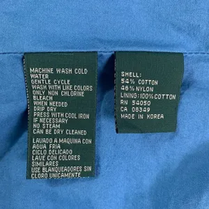 Lauren Woman’s Blue Pocket Rain Jacket Sz P/S thumbnail 7
