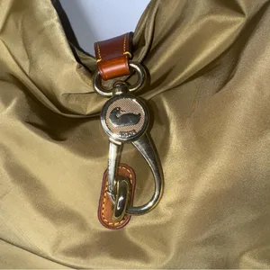 DOONEY & BOURKE Belvedere Nylon with Leather‎ Trims Hobo Shoulder Bag thumbnail 3