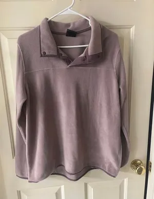 Women’s Activewear Soft Pullover M Purple Size M thumbnail 1