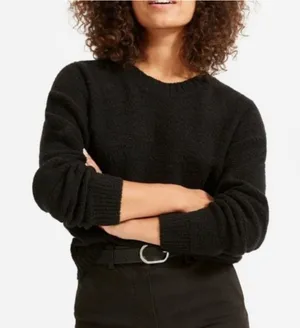 EVERLANE The Teddy Crew Neck  wool Sweater thumbnail 1