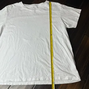 Short sleeve 100% cotton tee shirt Los Angeles Apparel basic casual summer thumbnail 2