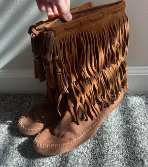 Fringe boots Size 7 thumbnail 1