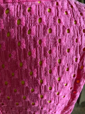 NWOT- Gorgeous pink eyelet dress thumbnail 6