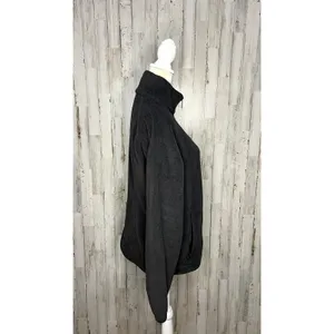 Columbia Women's Fleece Jacket Black Size‎ Large Casual Mid-Length Zip-Up thumbnail 3