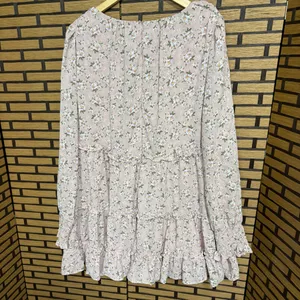 Arula Pale Pink Floral‎ Tiered Dress Size X-10/12 thumbnail 2