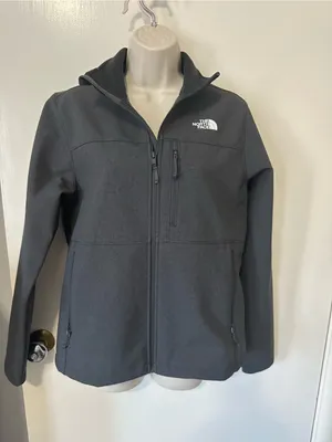 The North Face Women's Dark Gray Softshell Jacket thumbnail 2
