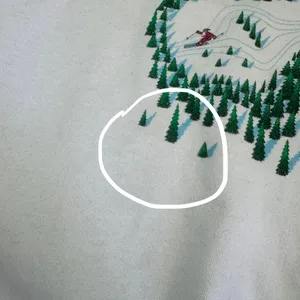 Vintage 90s Hard Rock Cafe Holiday Ski Sweatshirt thumbnail 5