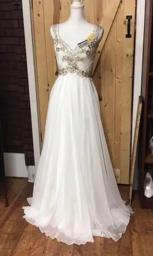 White Pageant / Prom Dress thumbnail 1