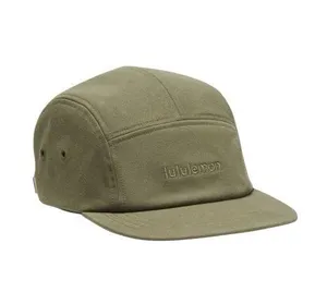 NEW Lululemon Five Panel Hat Olive Green Cap Size S M Athletic Running thumbnail 1