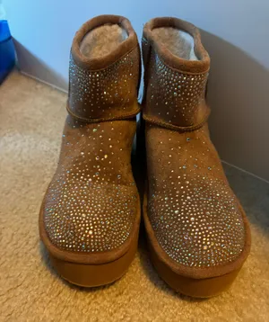 Madden Girl Rhinestone Boots thumbnail 1