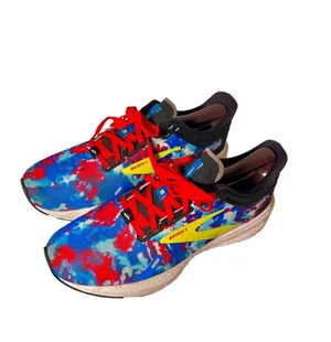 Womens Brooks Launch 9 Rock N Roll Marathon Blue Athletic Running Shoes Sz 8 thumbnail 3