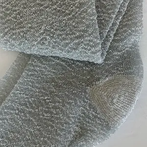 Free People Silver Tinsel Tall Sheer Socks thumbnail 3