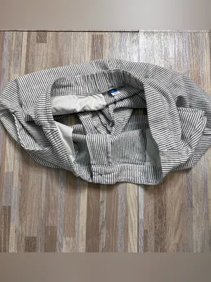 Old Navy Striped Women’s Linen Shorts Size XL thumbnail 9