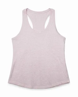 Lululemon Love Tank Women's Heathered‎ Pink Size 6 Pima Cotton Athleisure Yoga thumbnail 1
