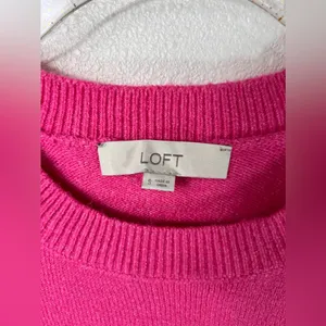 LOFT Soft Knit Crewneck Sweater Size S thumbnail 4