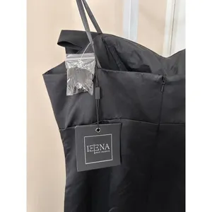 NEW NWT Mac Duggal Ieena Black Strapless Bow Mermaid Gown size 6 thumbnail 8