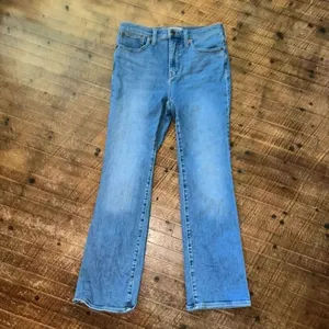 Madewell Cali Demi boot medium wash size 26 normcore jeans thumbnail 2
