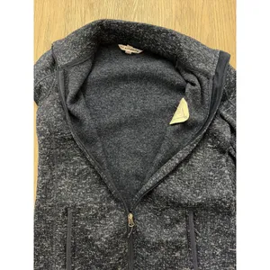 Port Authority Women’s Full Zip Fleece Jacket Medium Heather Navy, Horse Logo thumbnail 7