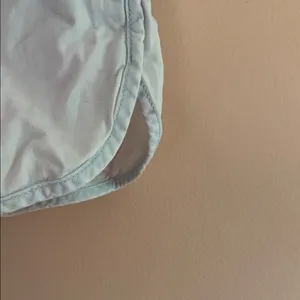 Victoria's Secret Light Blue Elastic Waist Athletic Shorts thumbnail 5