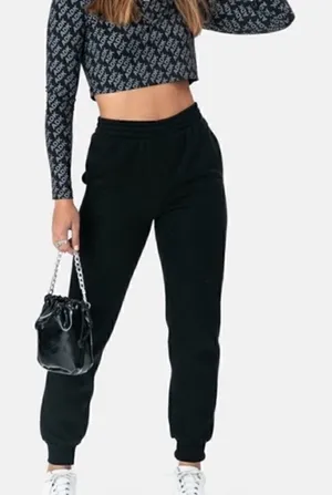 Adika Black Belson Sweatpants  thumbnail 1