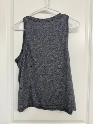 Athleta Uptempo Tank Heathered Slate Blue Workout Top Women’s Medium thumbnail 6