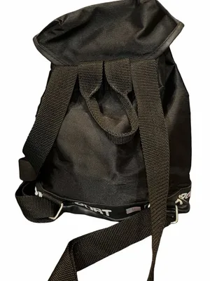 Vintage Polo Sport Ralph Lauren Black Bucket Backpack Bag Handbag Purse Y2K 90s thumbnail 6