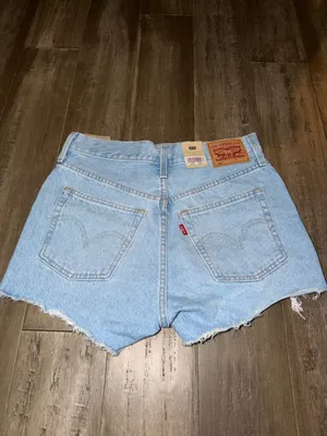 Levi’s 501 Denim Shorts High-Rise NWT thumbnail 2