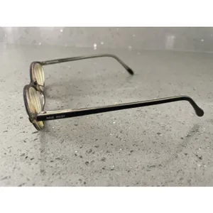 Nine West Eyeglasses Frames ONLY 48-17 130 Glasses P9U Black full rim round thumbnail 3