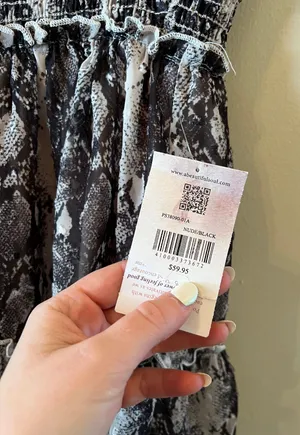 NWT A Beautiful Soul Snakeskin Skirt thumbnail 2