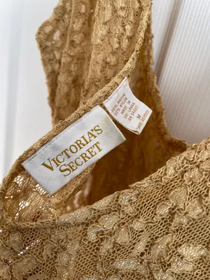 Victoria's Secret Vintage Maxi Slip dress Gold Label thumbnail 8