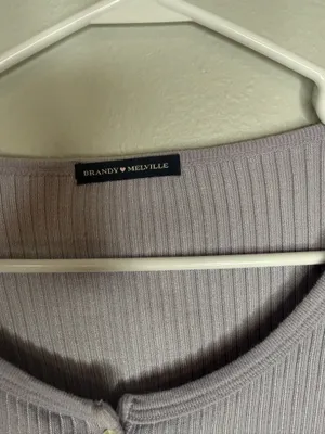 Brandy Melville Crop Long Sleeve Top thumbnail 3