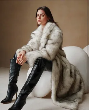 Faux Fur Coat thumbnail 1