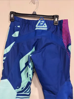 Answer Racing Answer Racing Syncron Flow Pants Motocross Streetstyle size 4 Blue thumbnail 10
