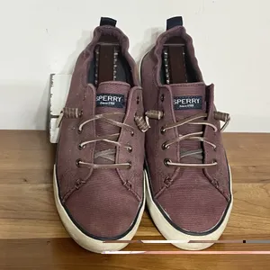 Sperry Top-Sider Women's Pier View Low Top Fashion‎ Sneakers Maroon Size 9 M thumbnail 3