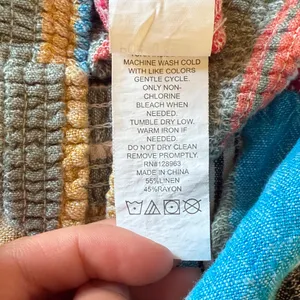 Indigo Rein Rainbow Striped Pants thumbnail 7