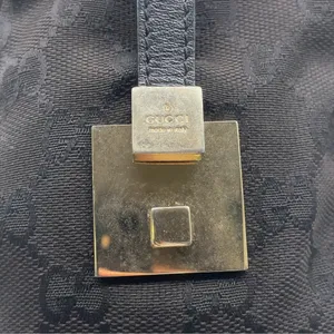 Gucci mini Boston bag canvas and leather thumbnail 14
