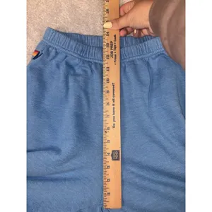 Aviator Nation Jogger Sweatpants Blue Smiley Face Women's Medium Happy ** thumbnail 16