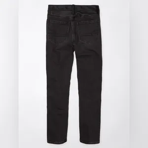 American Eagle Vegan Leather Ankle Straight Jean Size 4 Short New with tags thumbnail 6