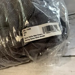 NWT Show‎ Me Your Mumu Renee Ruffle Maxi Dress in Dancing Queen Shine Smoke thumbnail 5