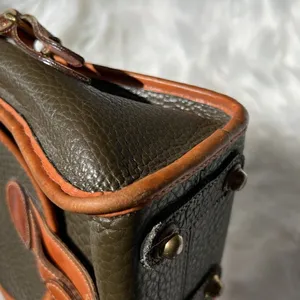 Dooney‎ & Bourke vintage Equestrian/ Fisherman Core crossbody bag B89 thumbnail 12