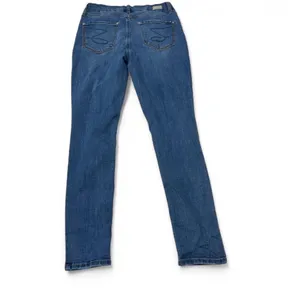 7 For All Mankind Jeans Womens 6 Blue Tummyless High Rise Skinny M Wash Stretch thumbnail 2