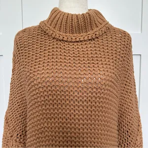 Free People My Only Sunshine Chunky Knit Sweater Large thumbnail 4
