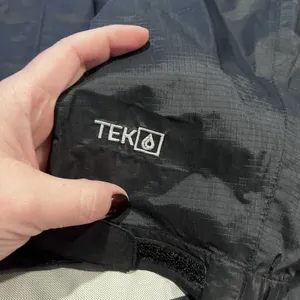 LL Bean Women TEK2 Jacket Hooded Waterproof Insulated Black L Large Regular thumbnail 2