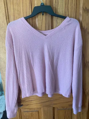 Aeropostale Pink Sweater thumbnail 1