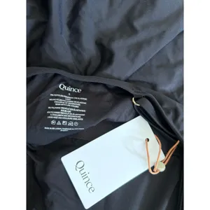 NWT Quince Black Italian Cami One-Piece Swimsuit Size Small thumbnail 5