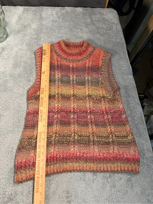 Evereve knit tank top sweater colorful small thumbnail 3
