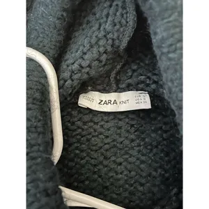 Zara Knit Sweater Hoodie Relaxed Oversized Wool Blend Cozy Size Small thumbnail 8