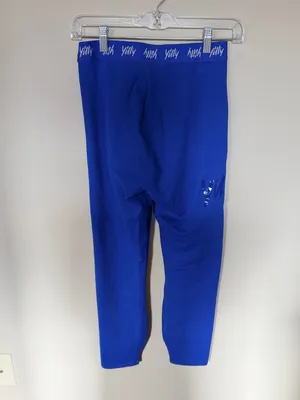 Yitty logo leggings bright cobalt blue L thumbnail 3