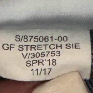 3210 | Banana Republic Girlfriend Raw Hem Straight Leg Jeans Blue Women 30 thumbnail 9